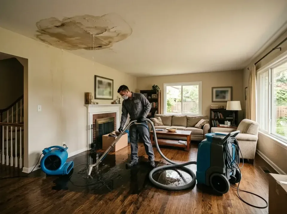 attic-pipe-burst-ceiling-drip-008 — frequently asked questions, Water Damage Restoration & Carpet Care in Mayodan, NC